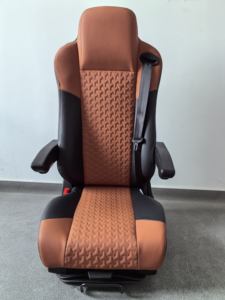 Sedile Conducente Comfort Sportivo Aero con Sospensione Pneumatica per Camion <span class=keywords><strong>Leggeri</strong></span> Realizzato in Fibra di Carbonio Pelle PVC Tessuto Sedile Auto Modificato - Product Image 4