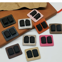 Support de stylo élastique en cuir pour carnets et tablettes, auto-adhésif, 2 trous, pochette de rangement pour stylet d'ordinateur portable