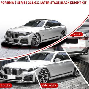 Mejor Precio, Kit de Carrocería de Fibra de Carbono Estilo Black Warr para BMW Serie 7 G11 G12, Alerón Delantero y Trasero, Faldones Laterales - Product Image 4