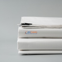 Bâche de qualité professionnelle, imperméable et résistante aux UV, pour équipement agricole, construction et stockage extérieur