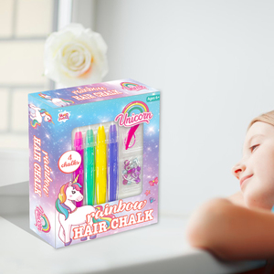 Customizable Girls Diy Hair Beader Tool 4 Color <strong>Hairdressing</strong> Washable Hair Chalk <strong>Toys</strong> <strong>Set</strong> - Product Image 4