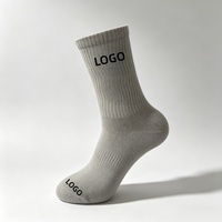 Chaussettes de sport personnalisées pour hommes, vente en gros, logo personnalisé, jacquard, chaussettes de haute qualité, prise en charge des couleurs Pantone, personnalisation pour les entreprises