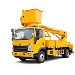 Camión de Trabajo Aéreo HOWO GKJS 19 con Plataforma Recta de 19 m, 4x2, Control Remoto Hidráulico, Vehículo para Operaciones en Altura - Product Image 1