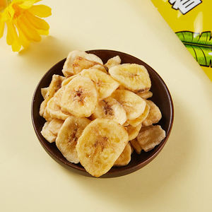 Spuntini di frutta secca croccanti e conservati di frutta secca giallo <span class=keywords><strong>Chips</strong></span> di Banana naturale con degustazione dolce - Product Image 2