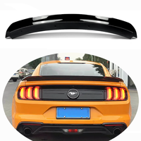 Aileron de coffre arrière pour Ford Mustang GT350 Style H Style 2015-2021 Aileron en plastique ABS Aileron de coffre arrière Kit de carrosserie de voiture Accessoires