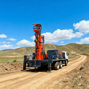 Machine de forage hydraulique pour puits d'eau, équipement de forage mobile monté sur camion pour puits d'eau à vendre - Product Image 1