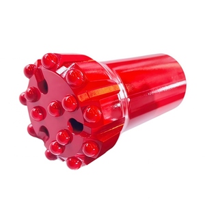 45MPVS89R23M T45 -89mm Round Button 3 Water Holes Threaded Button <b>Bits</b> Drifting and Tunnelling - Product Image 3