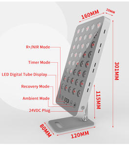 Máquina de Terapia de Luz Roja, Panel de <span class=keywords><strong>Cama</strong></span>, Todos los Longitudes de Onda 670nm 850nm, Profesional en Venta, Lámpara de Vibración de Infrarrojo Cercano, Solárium - Product Image 3