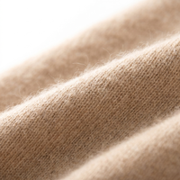 Pull en cachemire 100% haute couture à col rond pour femme, coupe ajustée, tricoté, respirant, avec logo frontal, collection automne/hiver