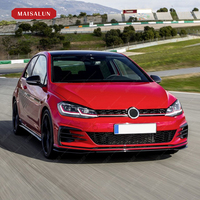 Kit carrosserie style GTI Facelift Pour Volkswagon Golf 7.5 mise à niveau vers kit carrosserie style GTI avec diffuseur de jupes latérales pare-chocs avant