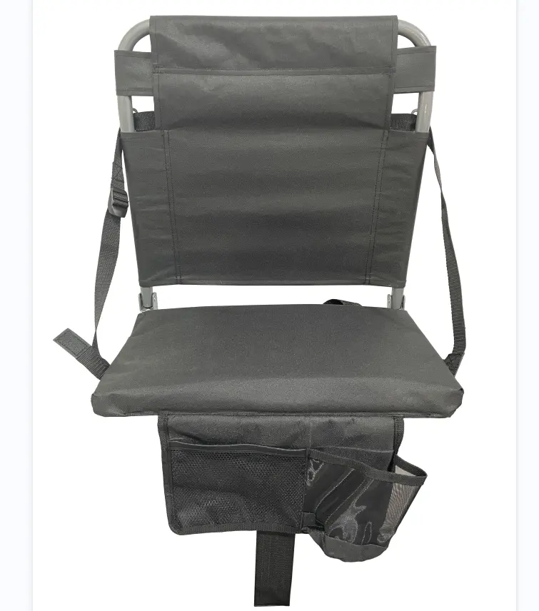 Siège support pliable facile à transporter sièges au sol réglables chaise de plage pliante rembourrée siège bas au sol de plage