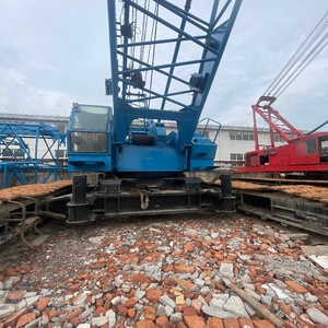 Grue sur chenilles HITACHI d'occasion KH700, hauteur de levage 30 m, capacité nominale 50 T, moteur/engrenage, garantie 1 an, très bon état de fonctionnement - Product Image 2
