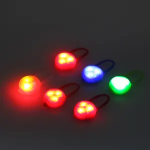 Luz nocturna ajustable para perro, Flash de entrenamiento antipérdida para perro, gato, cachorro, accesorios para animales, collar, etiqueta para mascota, intermitente