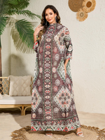 Abaya élégante et modeste pour femmes, Eid Dubaï, style islamique, imprimé plissé, cardigan ouvert élégant, robes longues musulmanes pour femmes, Ramadan