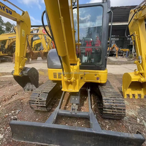 Komatsu Japan Mini Excavadora Retroexcavadora, Pequeña Máquina de Orugas de 5 Toneladas, Venta de EPA, Componentes del Núcleo, Incluye Engranaje de Caja de Cambios del Motor PLC - Product Image 6