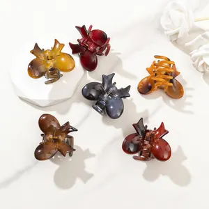 Tortoise Shell Claw Clips Fashion Butterfly Hair Claws New Colorful Strong Hold Claw Hair Clips