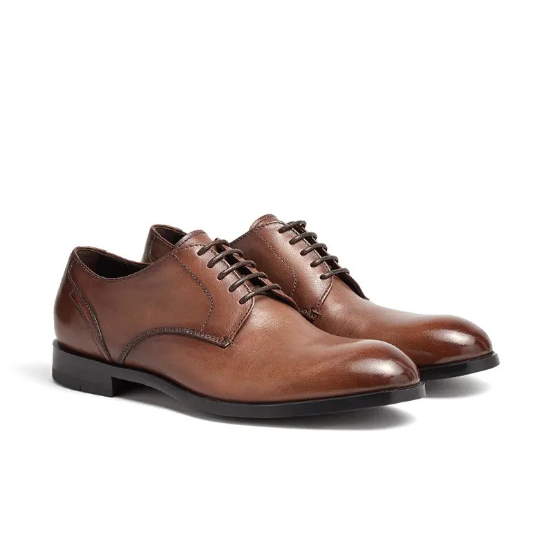 Wholesale British style boys men leisure Big Size leather dress formal shoes men