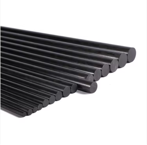 Tige en fibre de carbone noire, pultrudée et enroulée, tige en fibre de carbone optionnelle, haute résistance, légère, pour avion RC UAV - Product Image 4