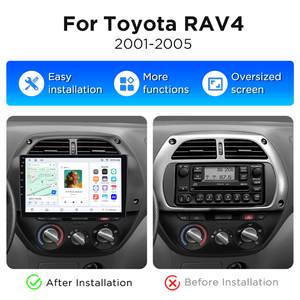 Junsun Android Carplay <b>Bluetooth</b> Car Radio for Toyota RAV4 2001-2006 Built-in Cooling Fan Car GPS Navigation Multimedia Player - Product Image 2