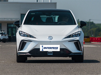 SAIC MG 4 EV, autonomie de 425 km, berline électrique haut de gamme, transmission automatique, sièges en cuir, neuve, fabriquée en Chine