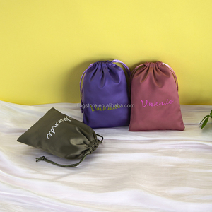 Bolsa de Embalaje de Joyería de Satén de Seda Personalizada, 9*12cm, Lujosa, a Prueba de Polvo, para Guardar Collares, Maquillaje, Bodas/Navidad - Product Image 6