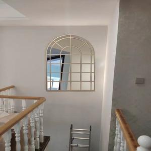 Personnaliser Nouveau Design Miroir Cercle Argent Mur Abstrait Miroir Décoratif en Acier Inoxydable Vente Directe d'Usine Miroir <span class=keywords><strong>Meubles</strong></span> - Product Image 5