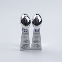 Trophée en alliage de haute qualité, NFL fantaisie football souvenir vinci Lombardi Super bol