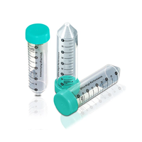 Tubes de centrifugation coniques en polypropylène haute performance de 15 ml et 50 ml avec bouchons bicolores