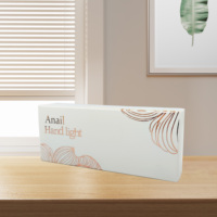 Boîte à rabat en papier recyclable haut de gamme avec impression CMJN pour l'emballage de kits de résine UV DIY et de kits de maintenance électronique