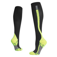 Chaussettes de compression sportives professionnelles à tube long élastique pour la course, l'alpinisme, le fitness, le saut à la corde – Vente en gros, personnalisables, OEM