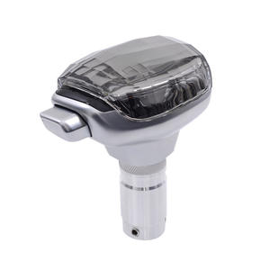 Pommeau de levier de vitesse en cristal avec lumière LED, en alliage d'aluminium, design ergonomique pour les modèles Hyundai Kia modernes, numéro de pièce Fcxn M18 A - Product Image 1