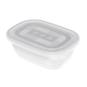 Contenedor Rotho para Almacenamiento de Alimentos Congelados, 500 ml, Juego de 4 para Congelar Comidas - Product Image 1