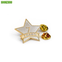 Broche personnalisée en alliage de zinc, épinglette en émail souple, badge métallique sur mesure, fournisseur d'usine fiable, exportateur de confiance