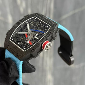 Reloj de Buceo Automático Mecánico Ultrafino de 7.8mm 6702 con Rueda de Escape Real, Caja de Fibra de Carbono y Esfera Esqueletizada para Hombre - Product Image 3