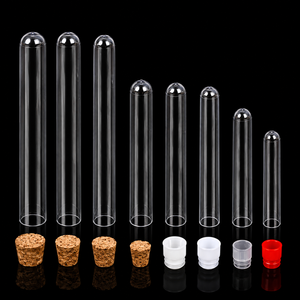 Tubes à essai en plastique de laboratoire avec bouchons à pression colorés pour la collecte d'échantillons - Product Image 4