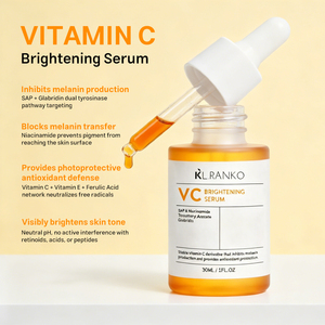 Siero OEM Personalizzato alla Vitamina C SAP per Correzione Macchie Scure, Inibizione della Melanina, Schiarente, <span class=keywords><strong>Anti</strong></span>-età, Prodotti per la Cura del Viso - Product Image 3