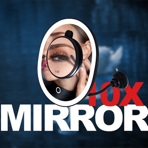 Phòng tắm thông minh gương cảm ứng Dimmer hình bầu dục dẫn gương với chống sương mù đen khung Vanity cho khách sạn sang trọng dự án - Product Image 4