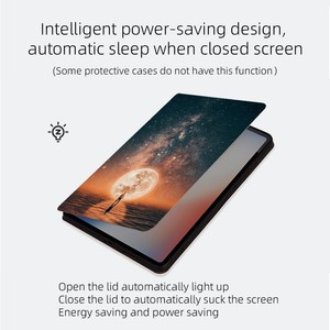 Funda Protectora para Tablet con Diseño de Cielo Estrellado, de Cuero PU, a Prueba de Golpes, con Tapa Abatible, para <span class=keywords><strong>Realme</strong></span> <span class=keywords><strong>Pad</strong></span> 3 de 11.61 Pulgadas - Product Image 3