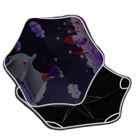 Parapluie miniature personnalisé en gros, manuel, capsule, protection UV, petit parapluie pliable pour femme, soleil et pluie