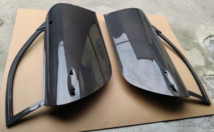 11-20 portes en Fiber de carbone de mise à niveau de Modification extérieure de voiture pour Porsche 911 991 portes avant en Fiber de carbone de piste de course - Product Image 2