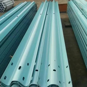 Barriera di sicurezza del Guardrail della barriera di sicurezza della superstrada a tre onde galvanizzata - Product Image 2