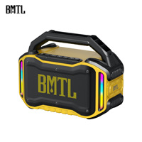 XDOBO pour haut-parleur BMTL, système audio portable extérieur haute puissance 80W avec subwoofer, pour chantier, en plastique, 5000-10000mAh