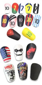 Pelindung tulang kering kustom untuk anak-anak dewasa pelindung tulang kering sepak bola sublimasi Mini baru mesin pelindung tulang kering sepak bola karbon kuat - Product Image 3