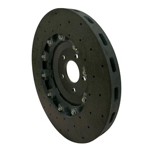 Disque de frein en céramique carbone de 340 mm pour BMW <span class=keywords><strong>Ferrari</strong></span> Audi Q7 GTR35 - Product Image 4