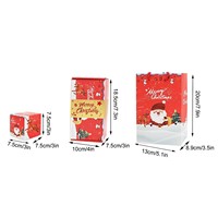 Sobre Rojo Plegable para Regalo de Navidad 2025, con Relieve, Ecológico, Reciclable, para Cumpleaños, Navidad, Regalo Creativo