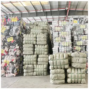 Bulk Factory Stock For Sale Autumn Denim Overalls Used Jeans Pants Casual Loose Legs Mixed Bales Used Clothes For Women