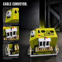 Tirador de Cables de Fibra Óptica, Varilla para Tuberías de Aire, Transportador de Puentes