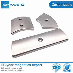 عينات متاحة: مغناطيس قوسي دائم من النيوديميوم (NdFeB) صناعي مخصص الشكل والدرجة مع خدمة القطع - Product Image 5