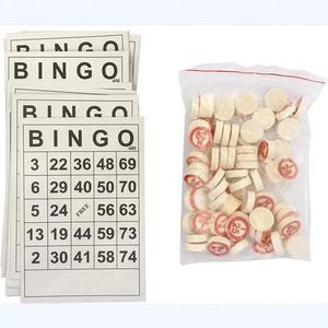 40 cartes <span class=keywords><strong>de</strong></span> <span class=keywords><strong>bingo</strong></span> + 75 pièces d'échecs, jeu <span class=keywords><strong>de</strong></span> divertissement numérique pour enfants, idéal pour s'amuser en intérieur - Product Image 1