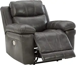 Geeksofa Lazy Boy Luxury Model Home Leisure Theater Electric Leather Reclining Chair Sofa With Type C Charge And Massage Living